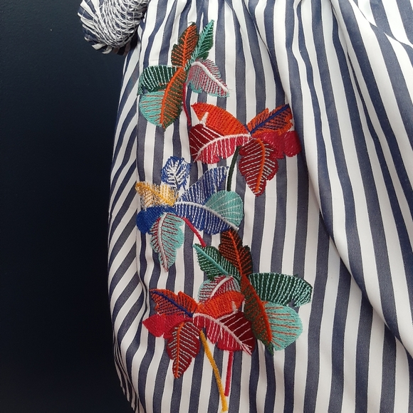 M&s collection large off the shoulder embroidered - Picture 2 of 5